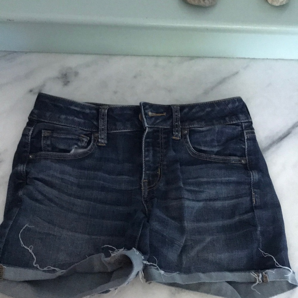 American eagle jean shorts